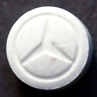 100 A White Mercedes XTC 300mg 1