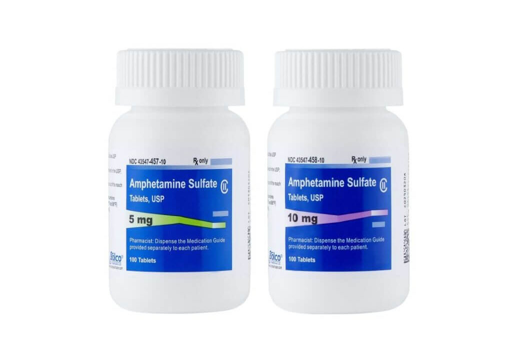 Amphetamine sulphate 10mg 1
