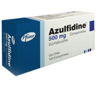 Azulfidine Sulfasalazine 500mg Tablets 1