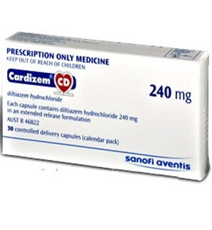 Cardizem Diltiazem 240mg Capsules 1