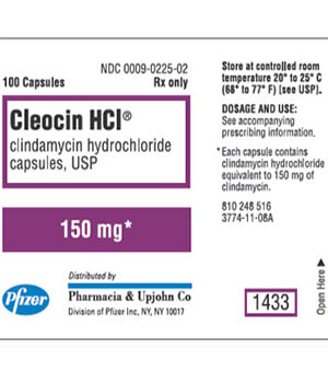 Cleocin 150mg capsules 1