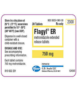 Flagyl ER 750mg tablets 1