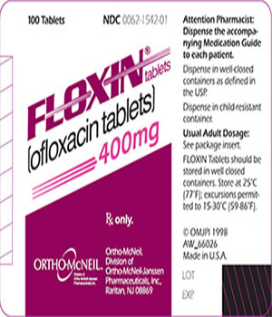 Floxin 400mg Tablets 1