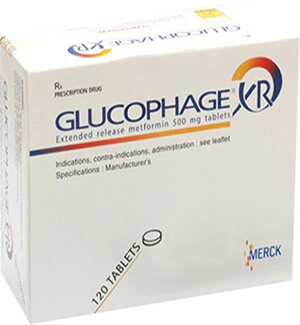 Glucophage 500mg Tablets 1