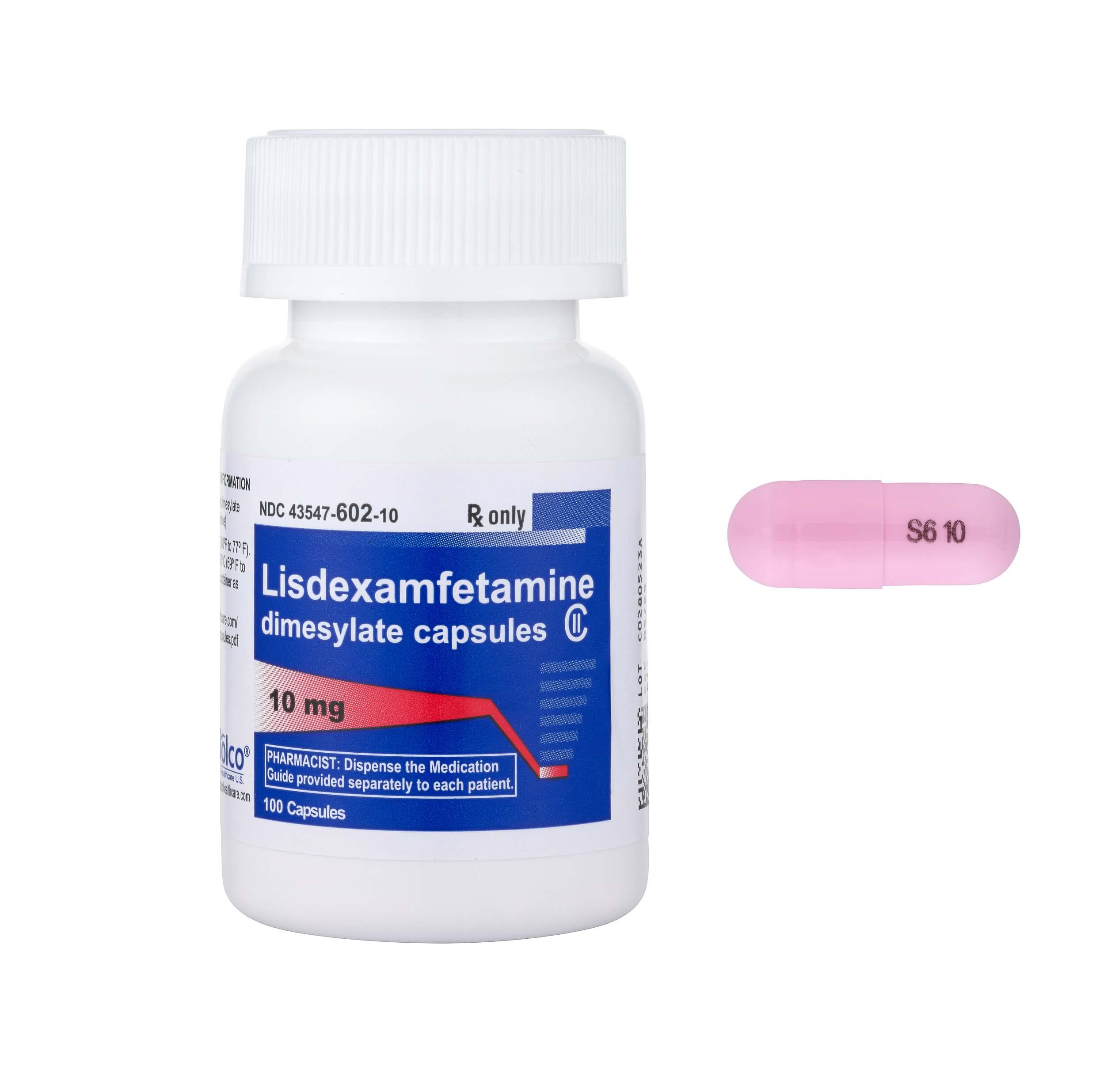 Lisdexamfetamine 10mg Capsules 1