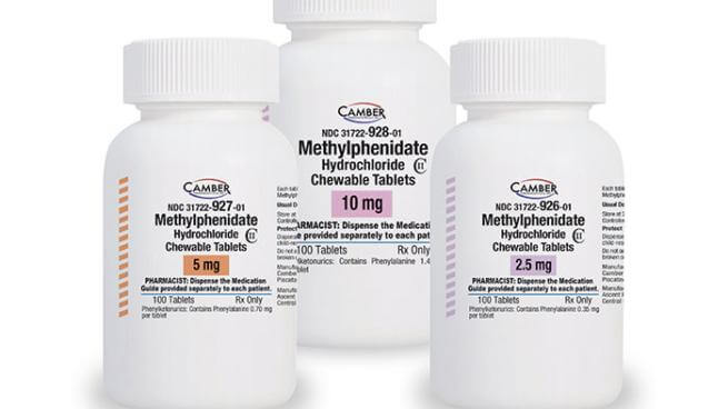 Methylin methylphenidate chewable tablets 10mg 1