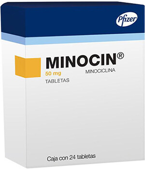 Minocin 50mg Tablets 1