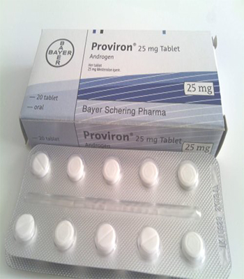 Proviron 25 mg x 20 tabs Schering mesterolone 2