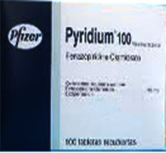 Pyridium Phenazopyridine 100mg Tablets 1