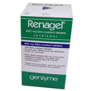 Renagel Sevelamer 800mg Tablets 1