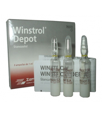 Winstrol depot 1ml 50 mg Zambon stanozolol 2
