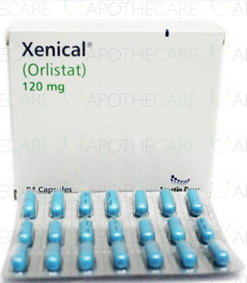 Xenical 120 mg x 84 Tabs Roche orlistat 2